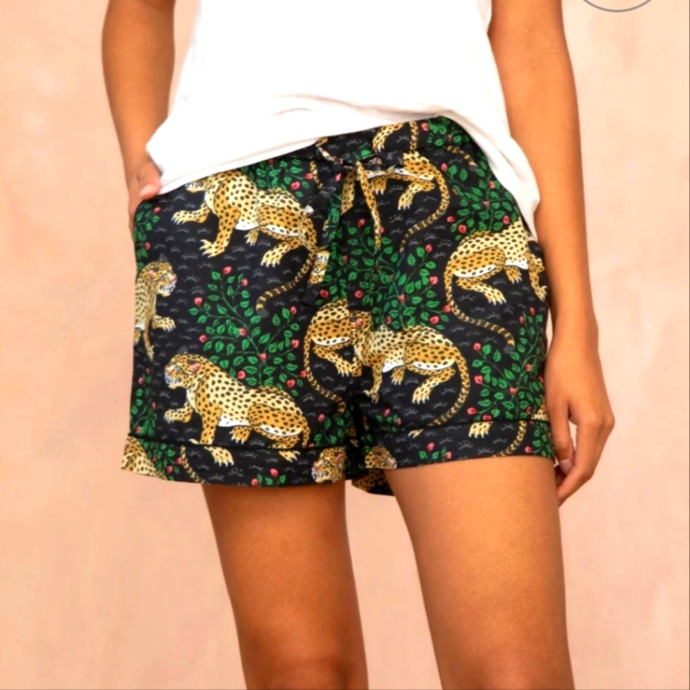 NWT Printfresh Bagheera Shorts In Ink, Size Small